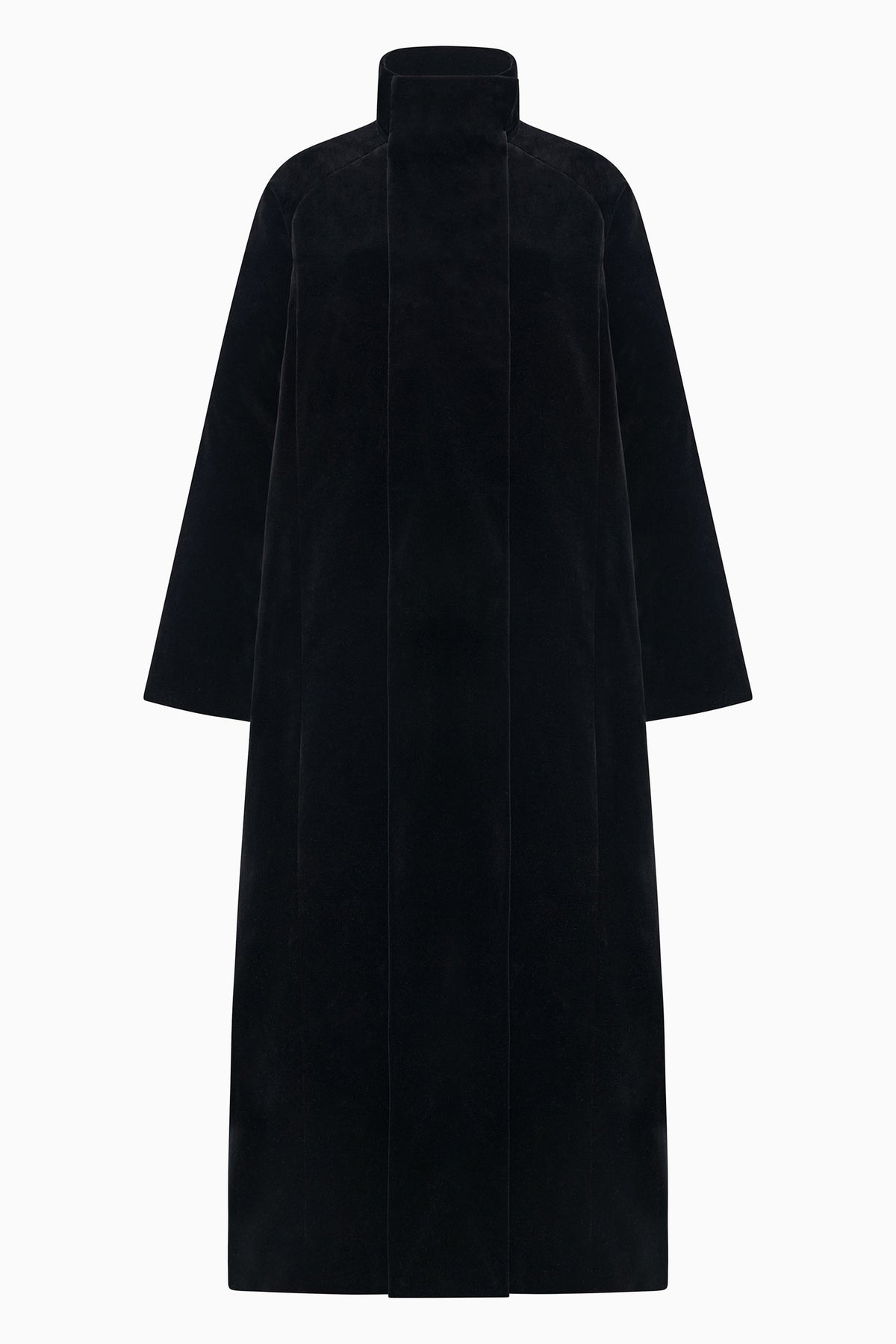 High Collar Raglan Coat image