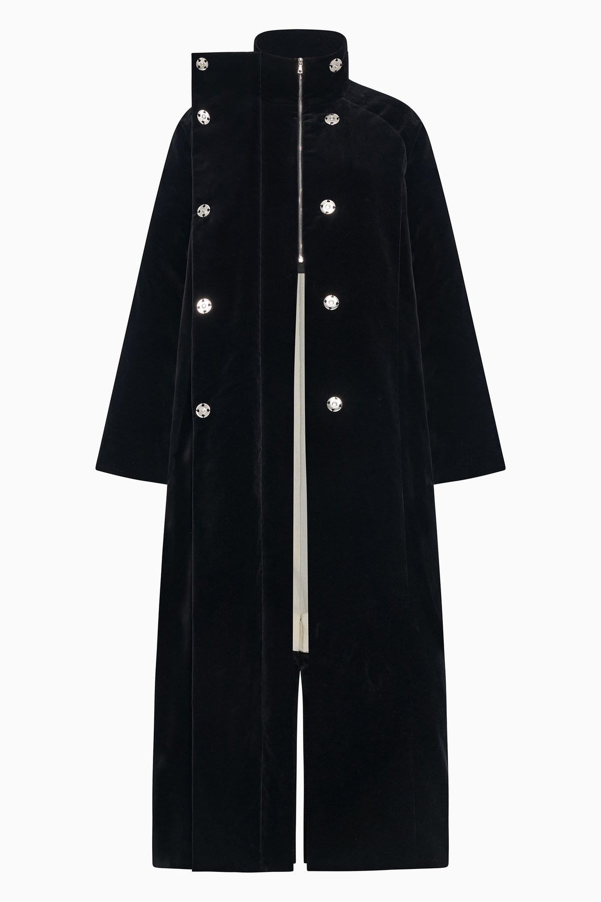 High Collar Raglan Coat image