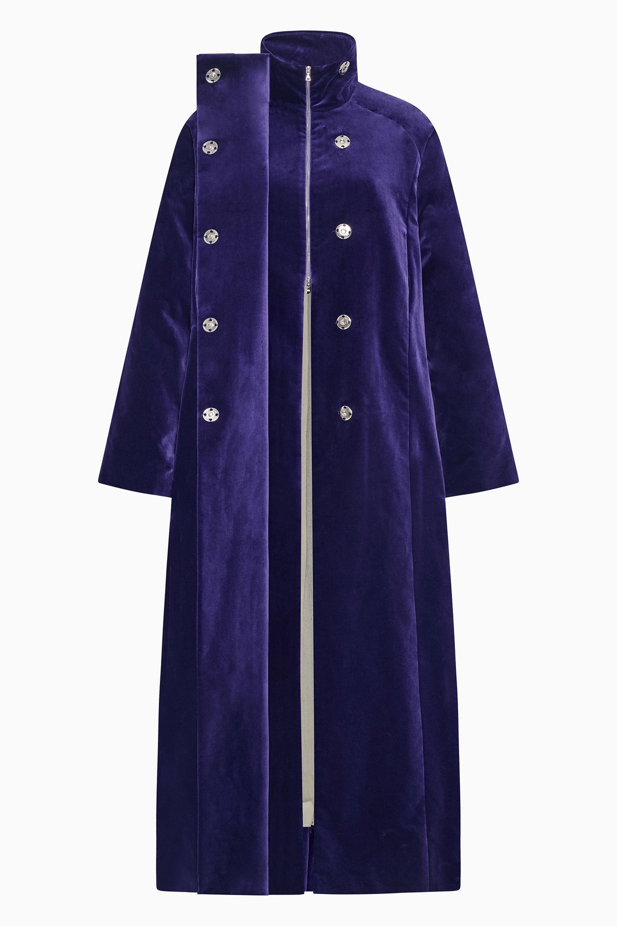 High Collar Raglan Coat image
