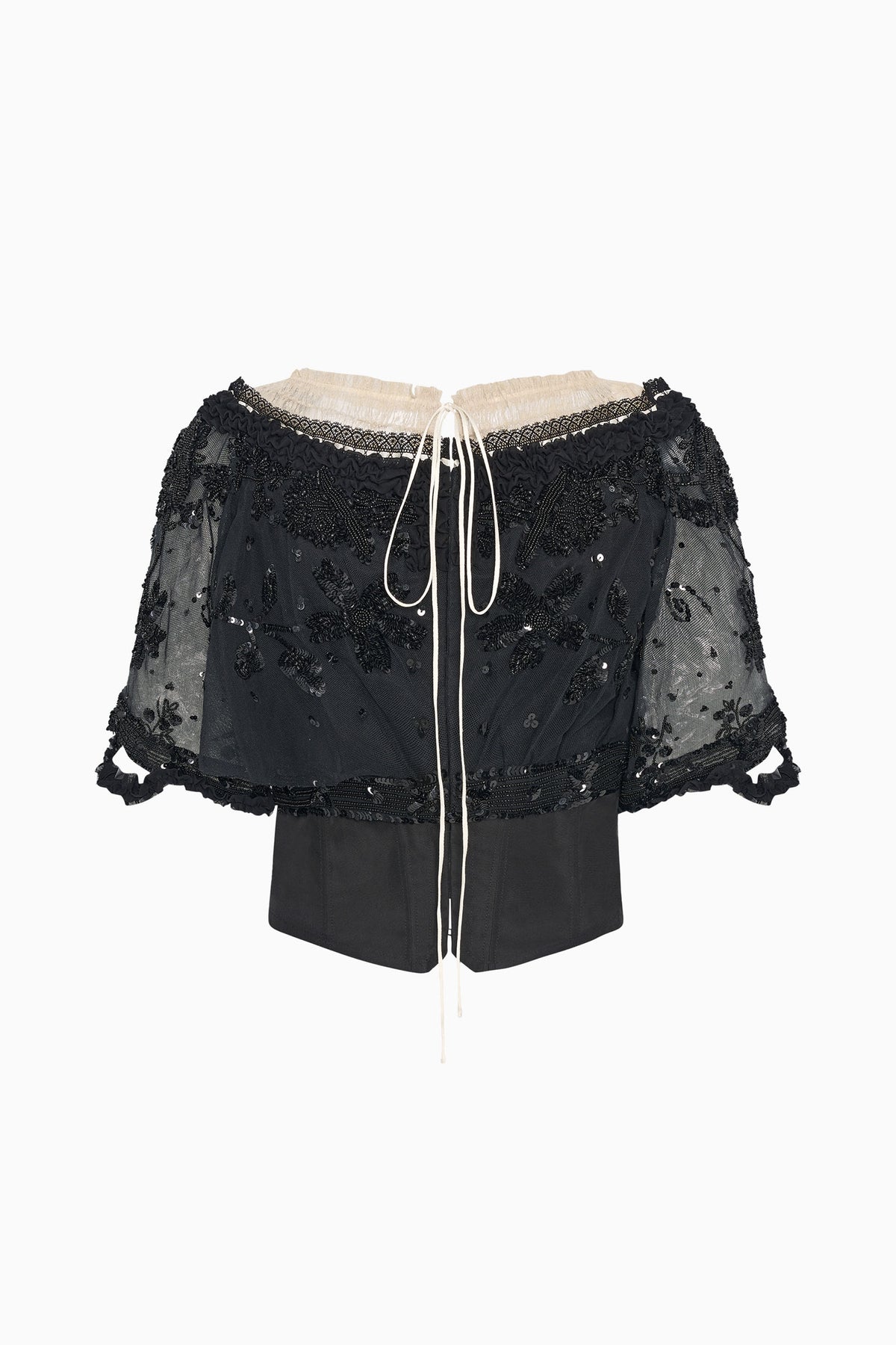 Deconstructed Embroidery Evening Bodice image
