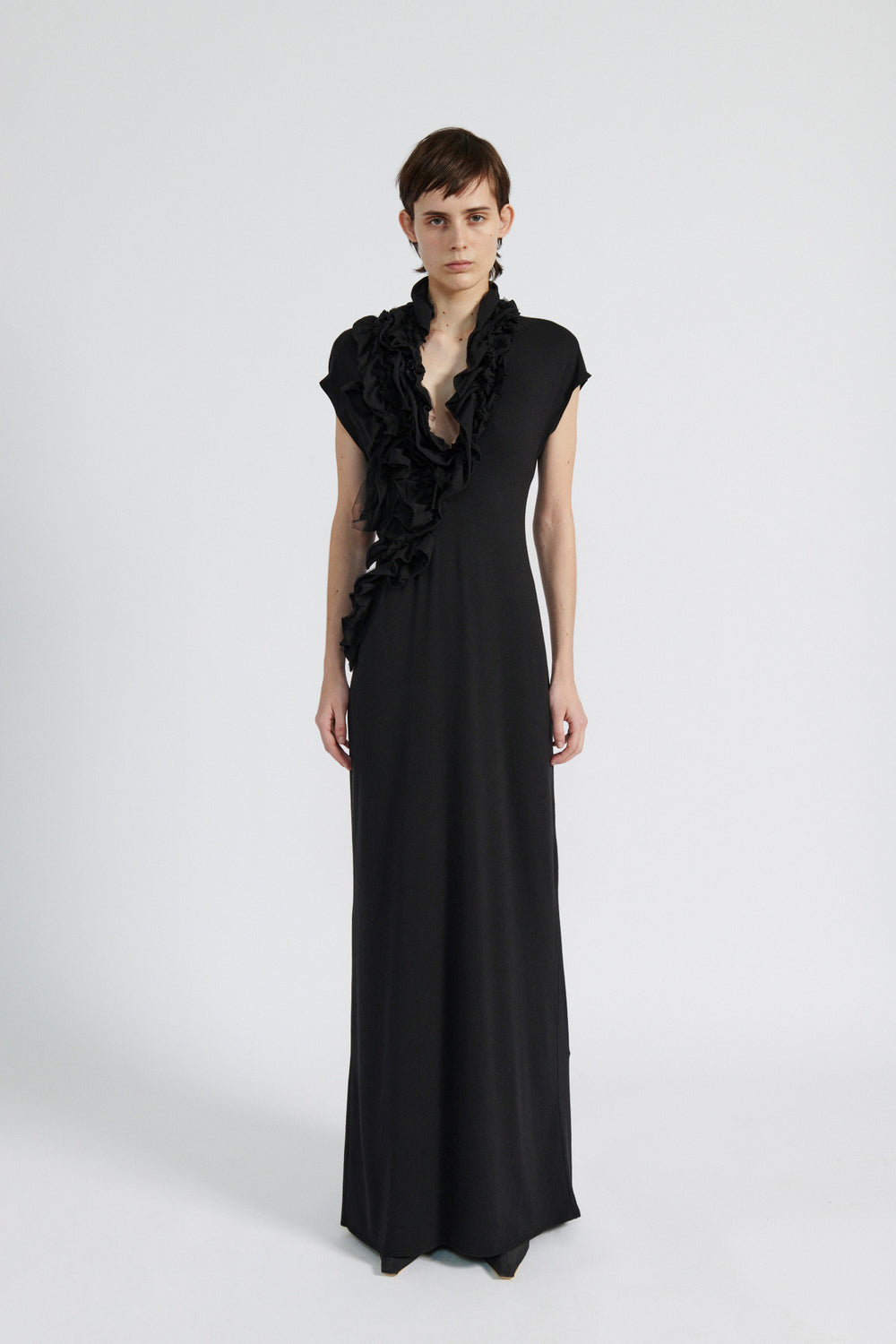 Ruffle Jersey Dress image