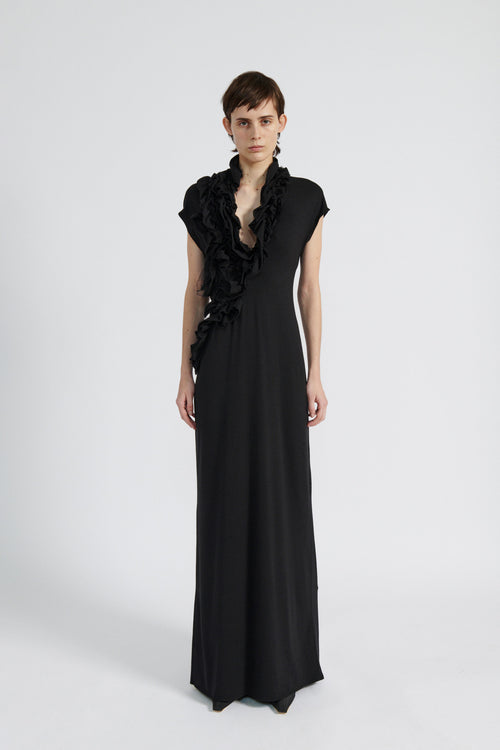 Ruffle Jersey Dress image