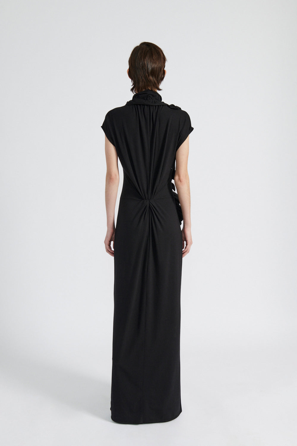 Ruffle Jersey Dress image alternative view