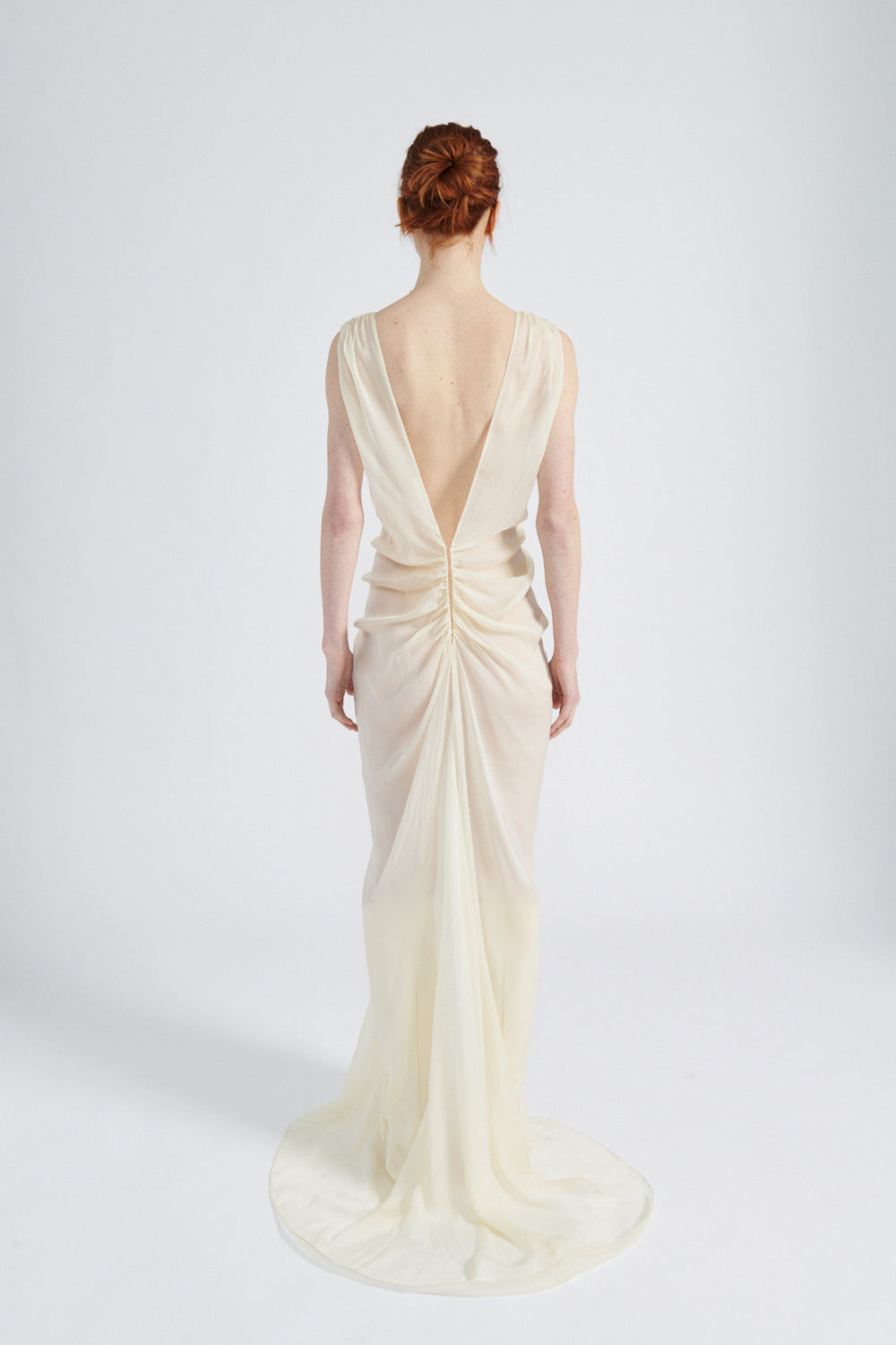 Chiffon Gathered Dress image alternative view