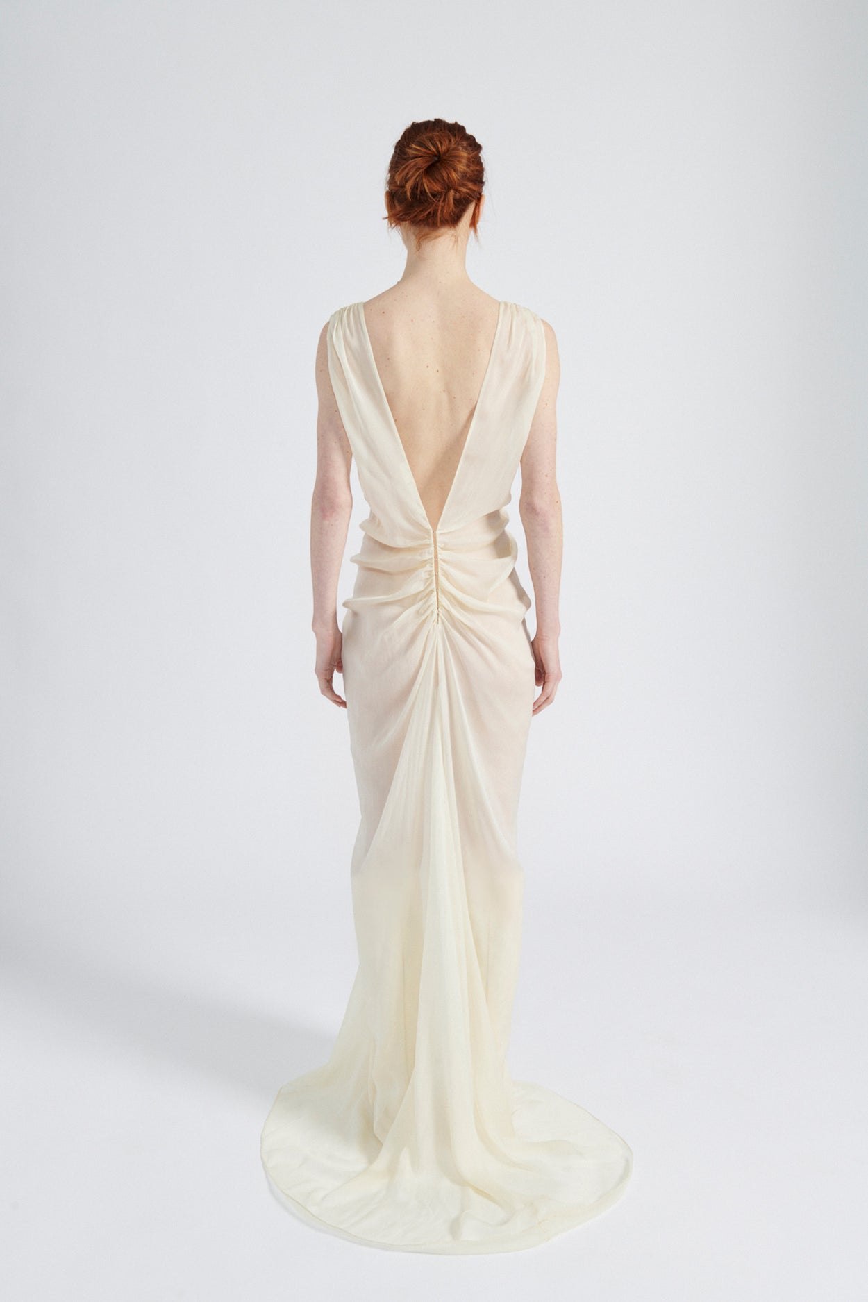 Chiffon Gathered Dress image