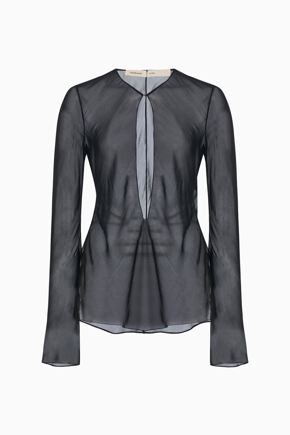 Chiffon Keyhole Blouse image