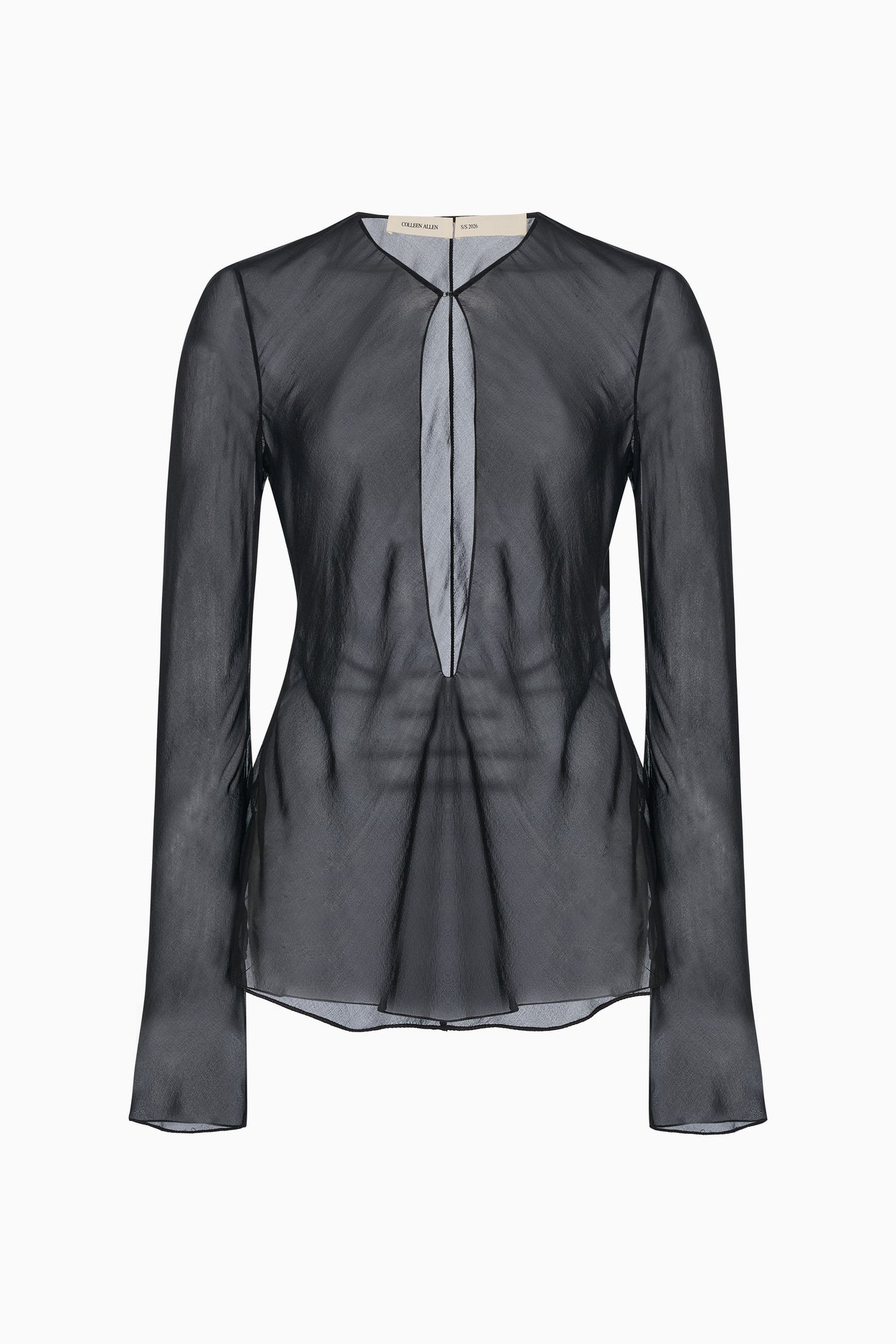 Chiffon Keyhole Blouse image