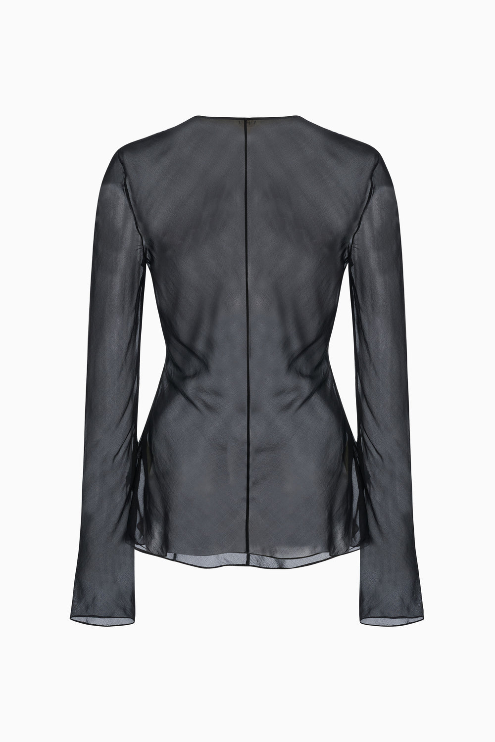 Chiffon Keyhole Blouse image alternative view