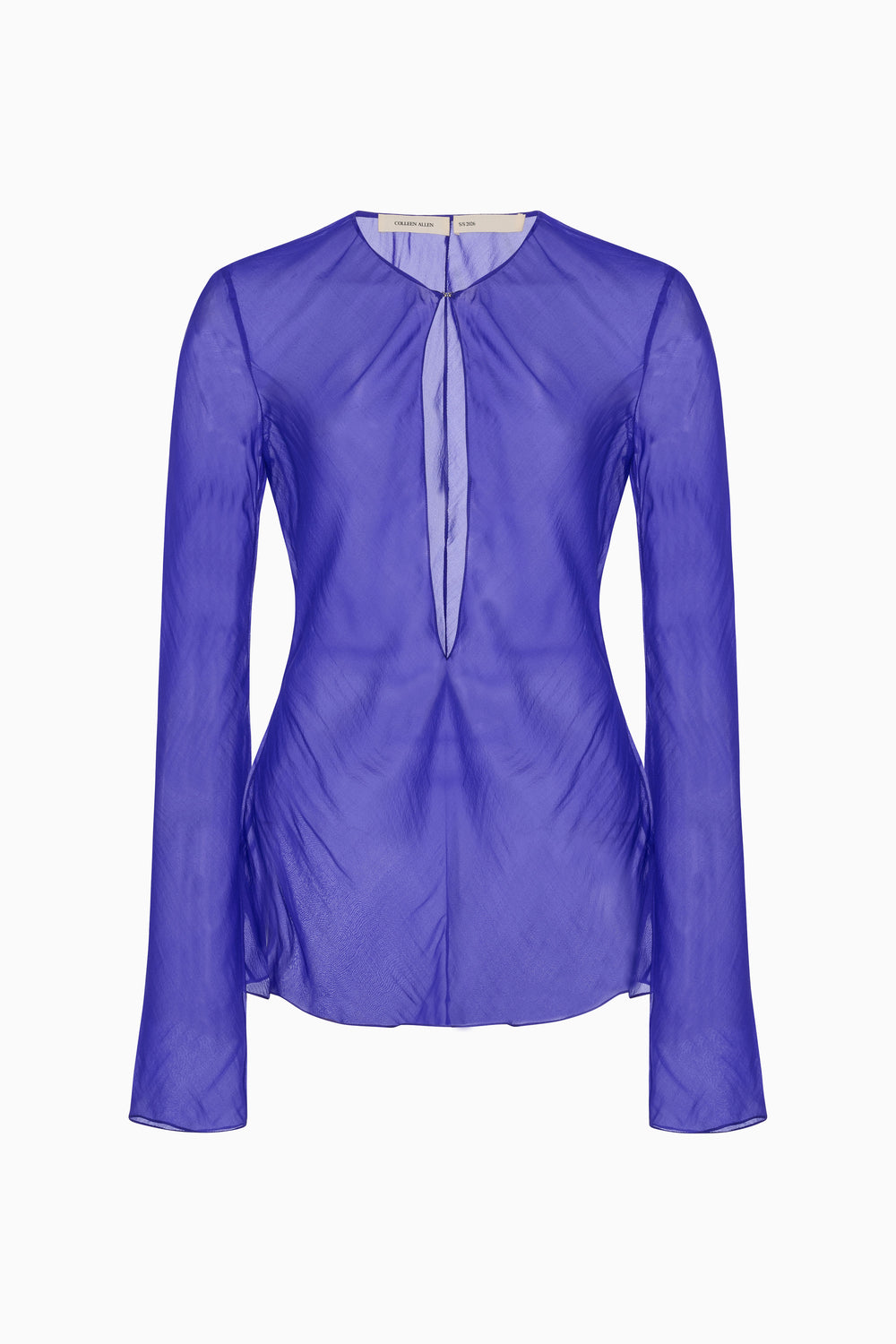 Chiffon Keyhole Blouse image