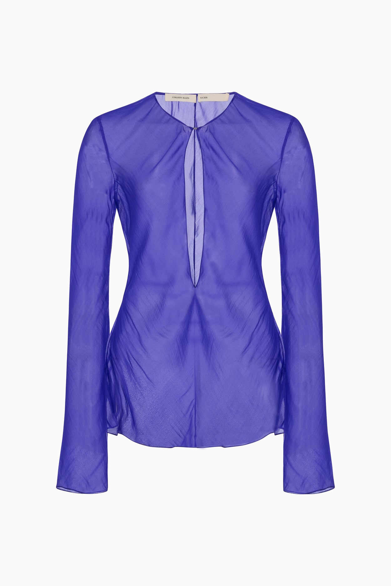 Chiffon Keyhole Blouse image