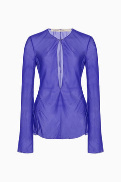 Chiffon Keyhole Blouse image
