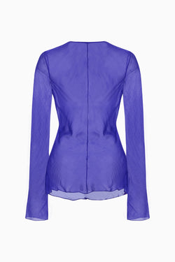 Chiffon Keyhole Blouse image