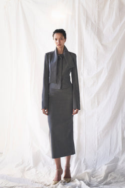 Tailored Scarf Jacket image