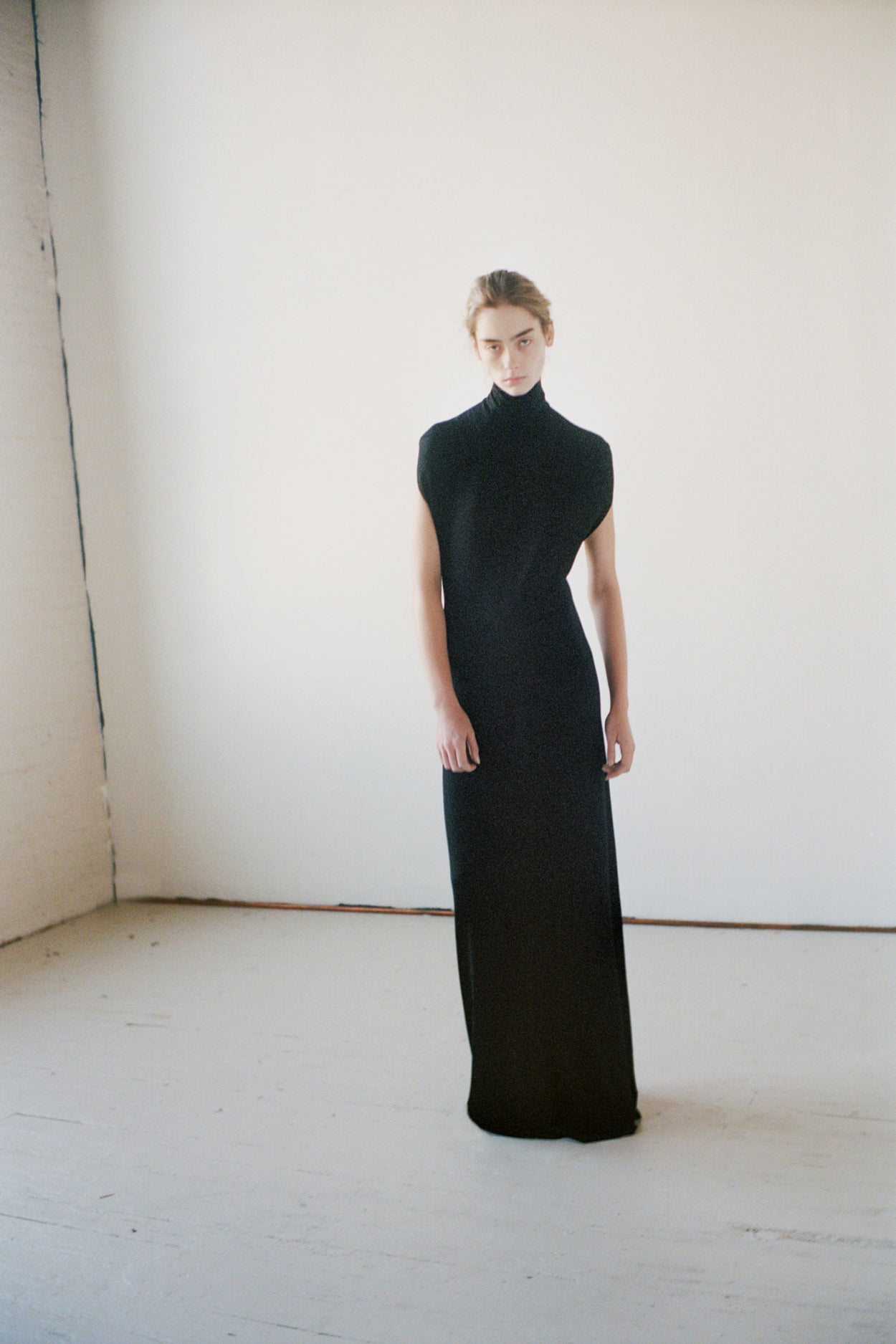 Backless Jersey Dress image
