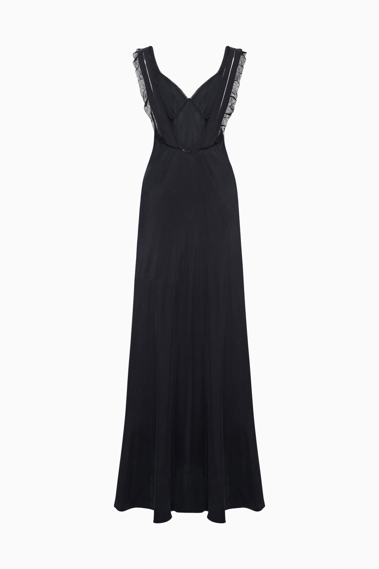 slip evening dress Women's Burgundy Satin Cowl Neck Bridesmaid Gown