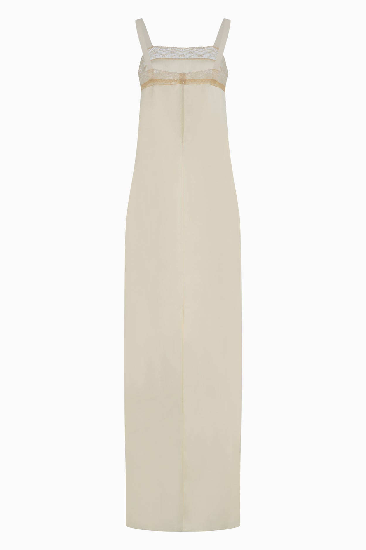 Silk Column Dress image