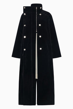 High Collar Raglan Coat image