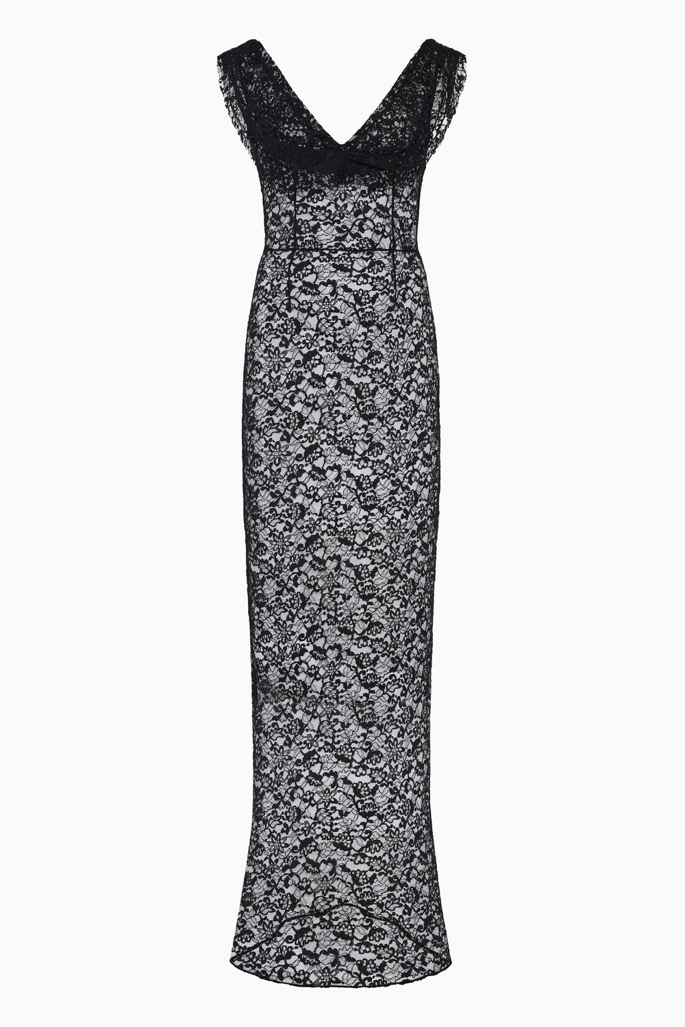 Draped Lace Dress image