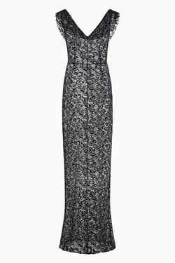 Draped Lace Dress image