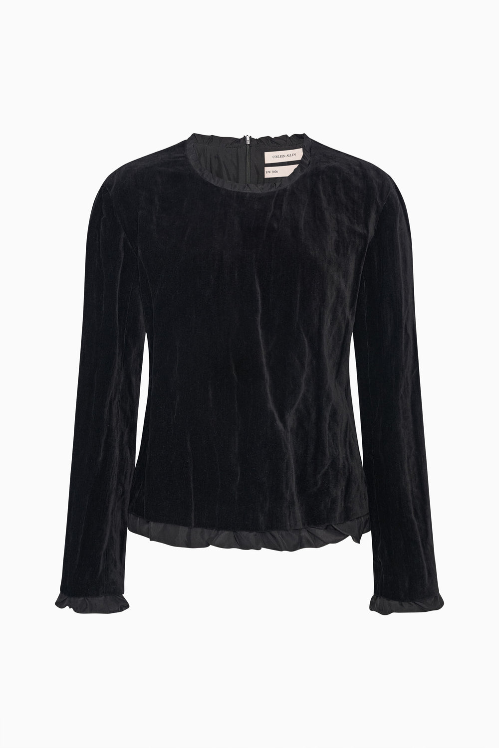 Velvet Crewneck Shirt image