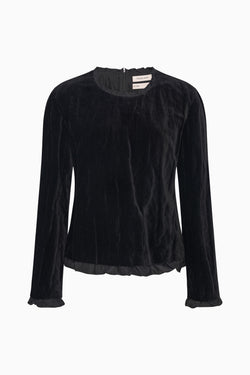 Velvet Crewneck Shirt image