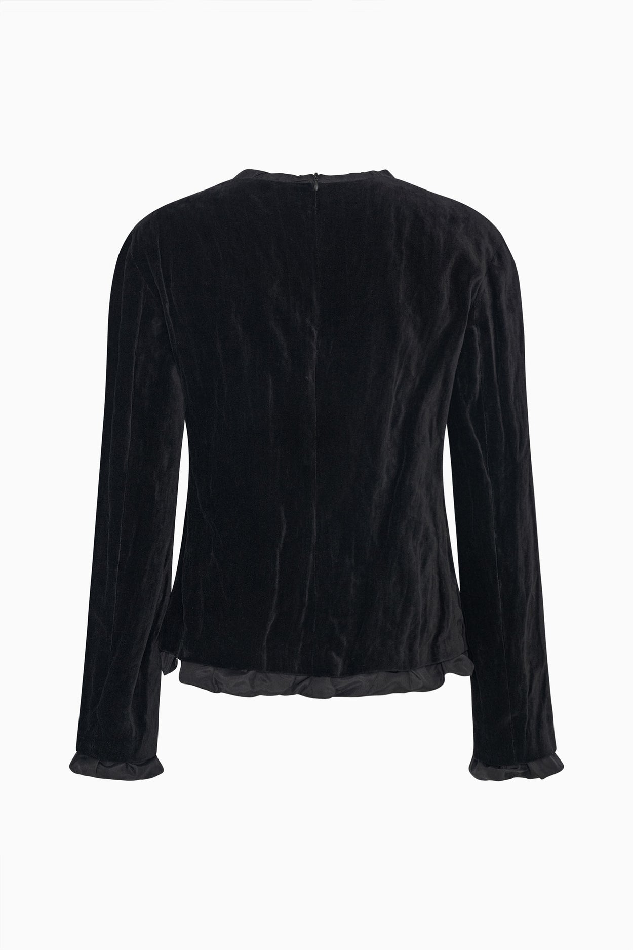 Velvet Crewneck Shirt image