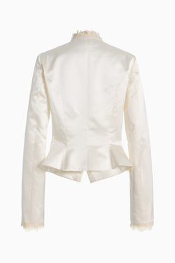 Silk Duchesse Keyhole Jacket image