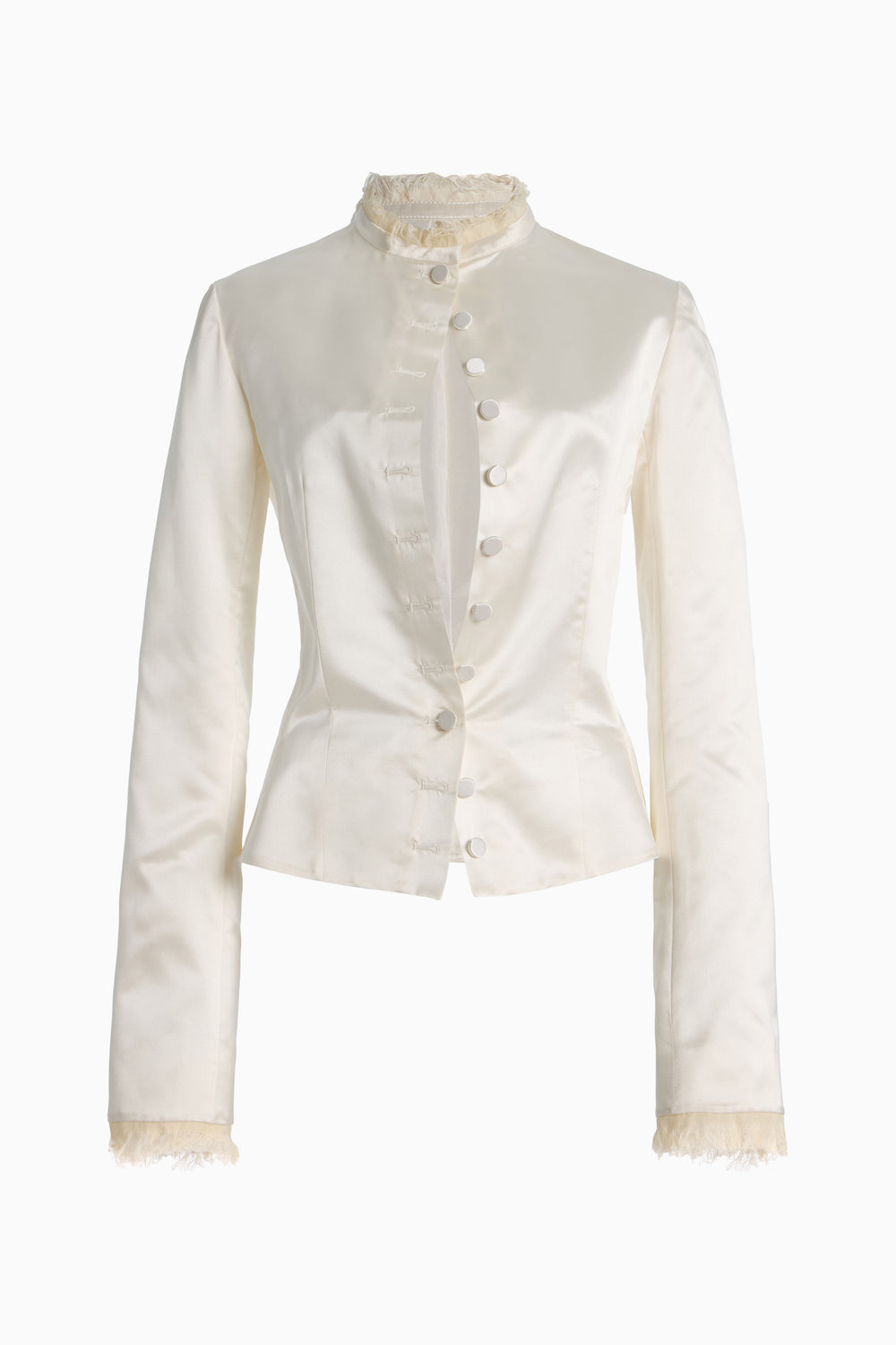 Silk Duchesse Keyhole Jacket image