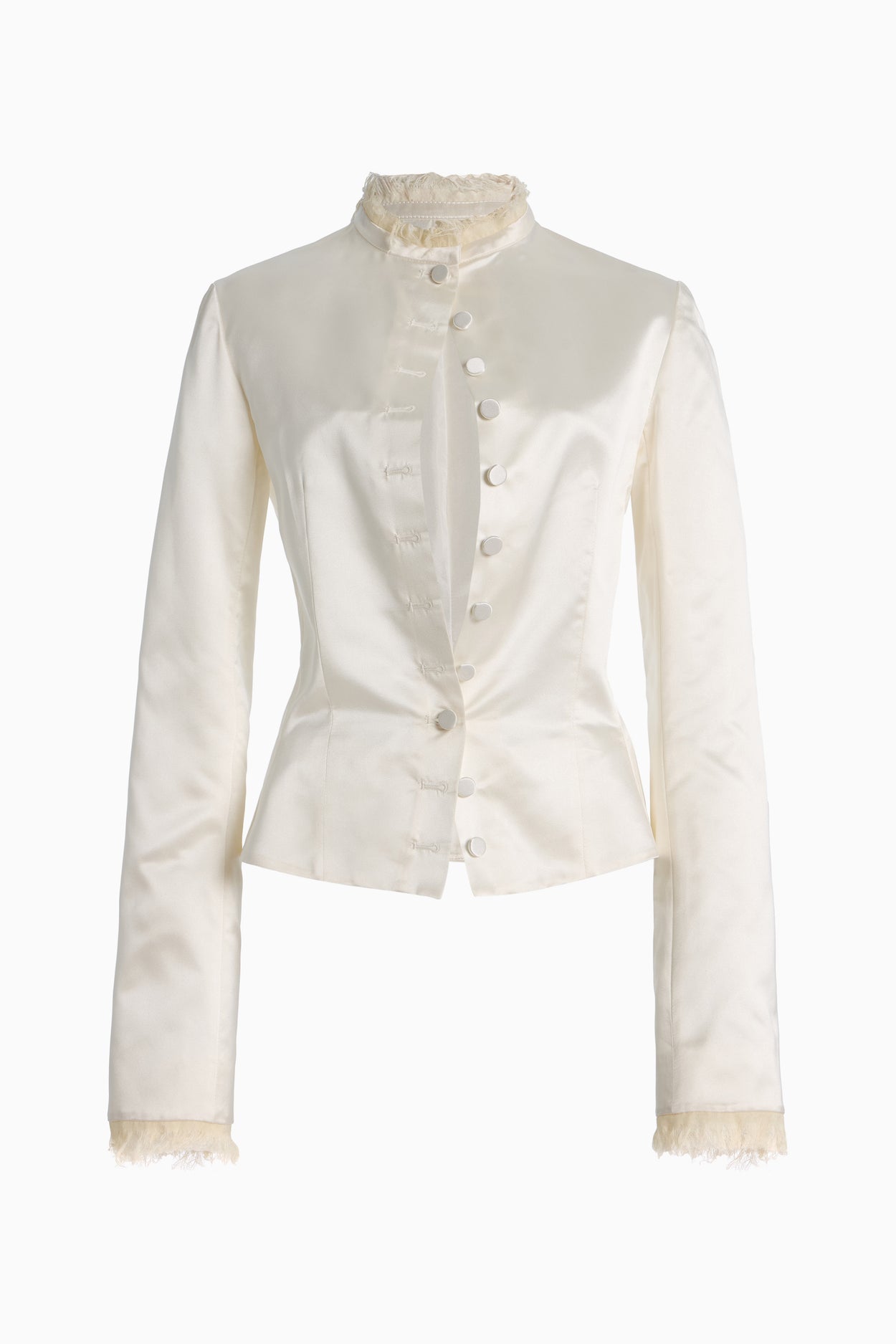 Silk Duchesse Keyhole Jacket image