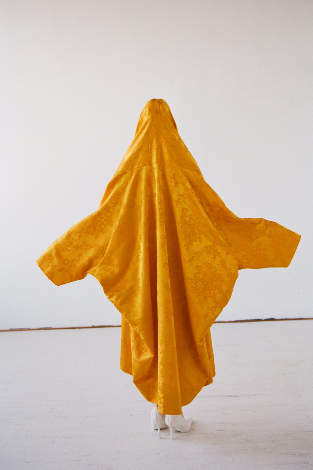 Floral Jaquard Cloak image