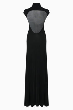 Backless Jersey Dress image
