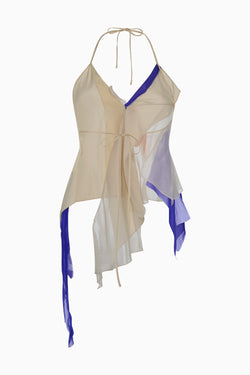 Patchwork Halter Top image