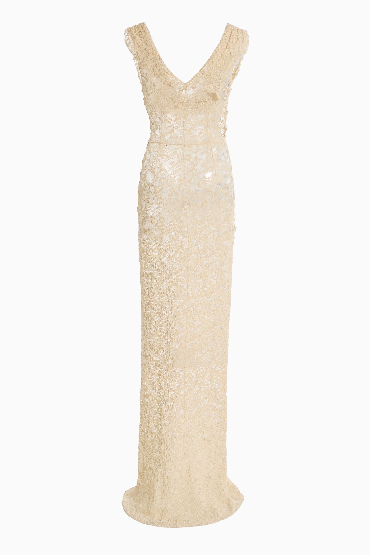 Draped Lace Dress image